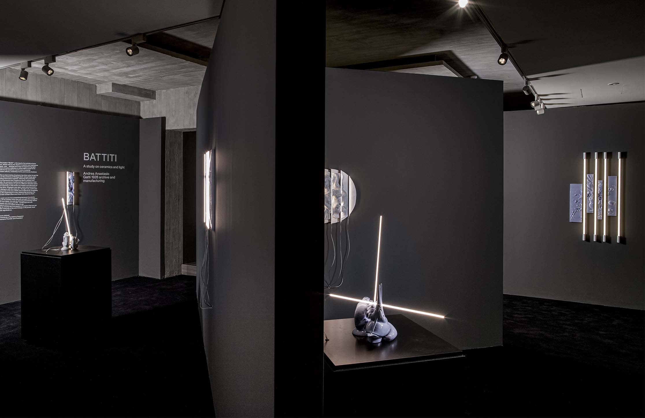Battiti: a design investigation of light and ceramics